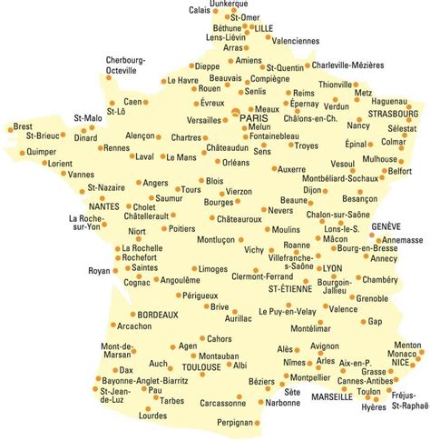 france cities name